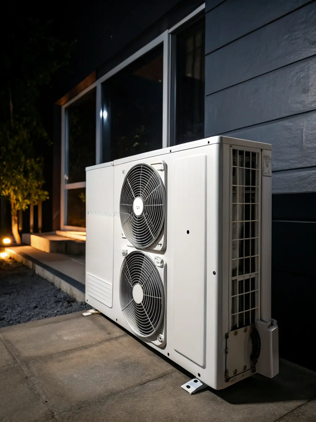 A modern, energy-efficient air conditioner displaying an 'A+++' energy rating label, highlighting its energy-saving capabilities and environmental benefits.